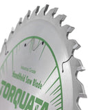 Circular saw blade by Torquata, 230mm diameter, 30mm bore, optimized for wood, chipboard, and MDF cuts