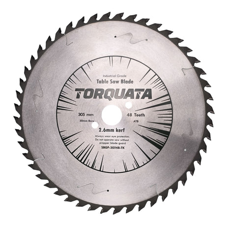 Torquata 305mm Thin Kerf General Purpose Circular Saw Blade for wood cutting in cordless circular saw