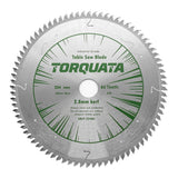 Torquata 254mm Diameter 30mm Bore Laminates Circular Saw Blade in use on cordless circular power saw