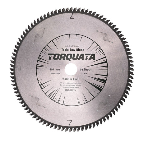 Torquata 305mm Diameter Laminates Circular Saw Blade in action on laminate panel material