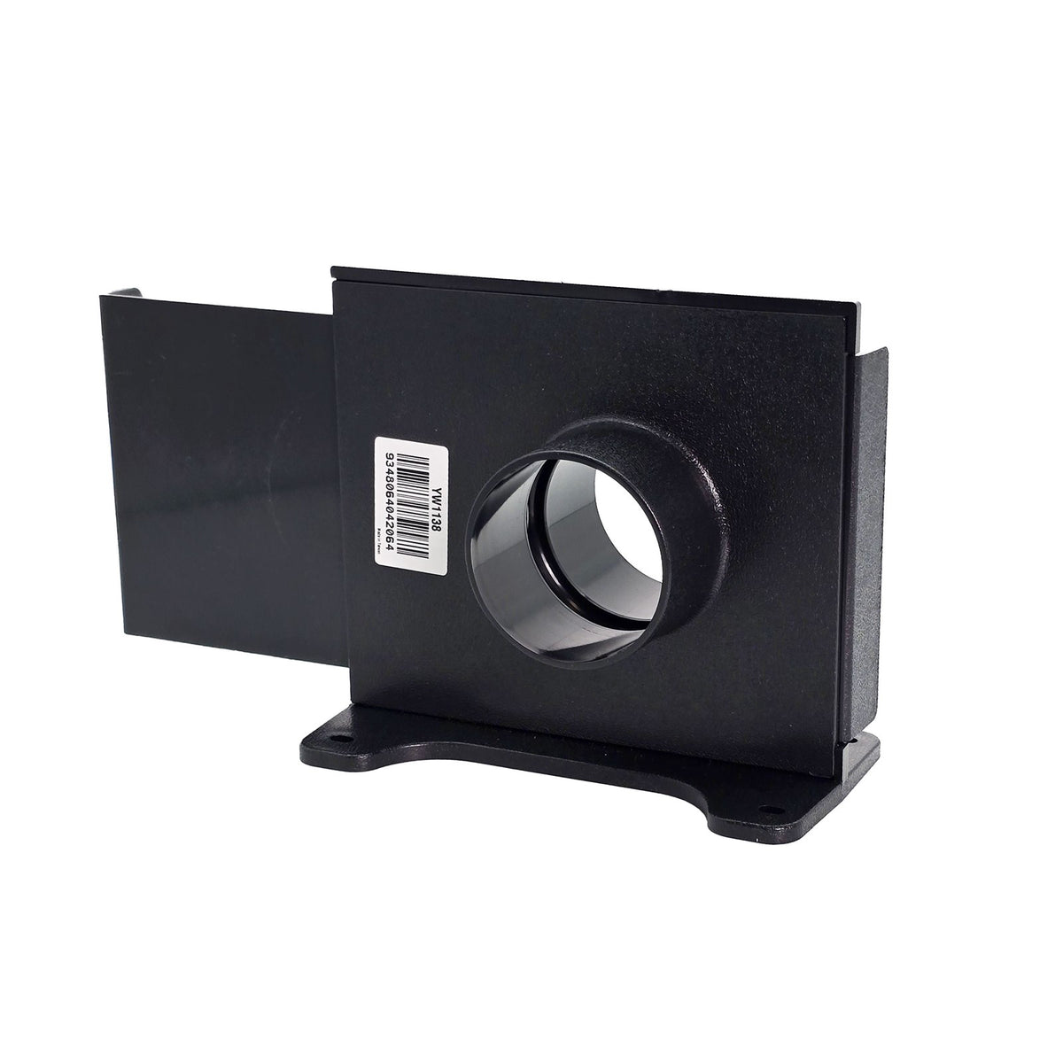 Sherwood Wall Mounted Blast Gate Connector for 2 1/2in Hose - Improved design for efficient dust extraction