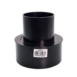 Sherwood 6in to 4in Dust Extractor Hose Reducer in Red, for woodworking tools