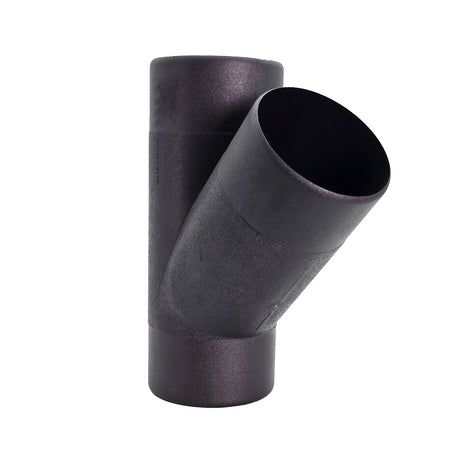 Sherwood 4in Dust Extractor Y-Connector Fitting in use on woodworking tool