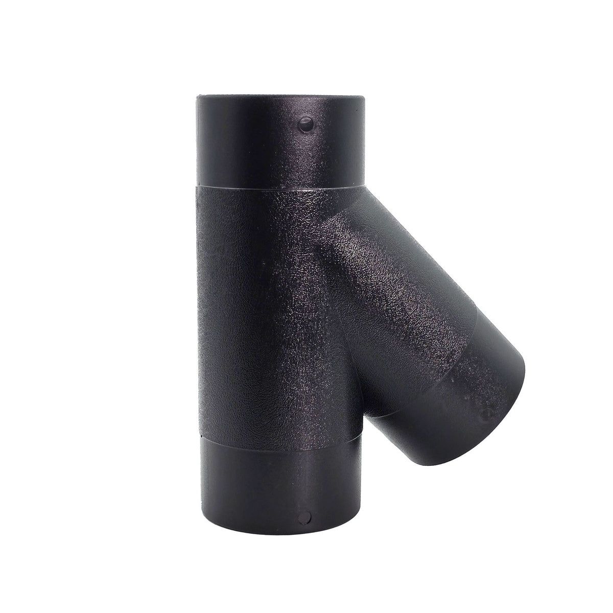 Sherwood 4in (102mm) Dust Extractor Hose Y-Connector Fitting in use on woodworking tool