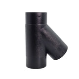 Sherwood 4in (102mm) Dust Extractor Hose Y-Connector Fitting in use on woodworking tool