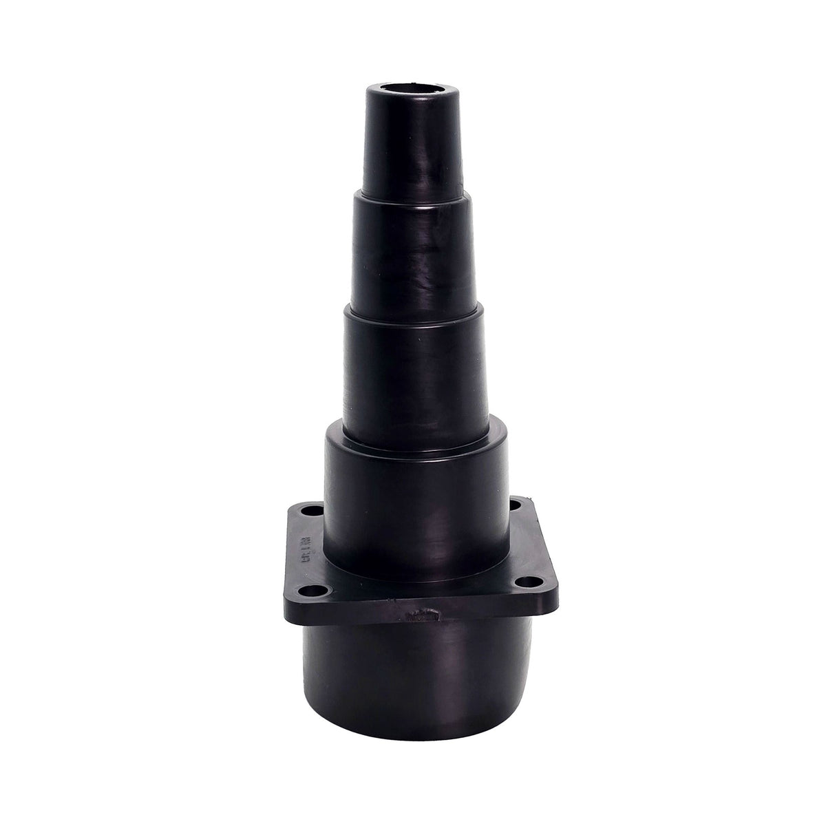 Sherwood stepped dust hose reducer, connecting 2 1/2in to 1in hoses efficiently