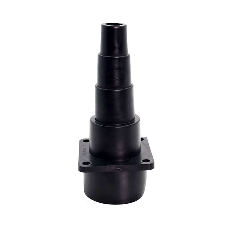 Sherwood stepped dust hose reducer, connecting 2 1/2in to 1in hoses efficiently