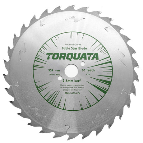Torquata 305mm Extra Thin Kerf Rip Cut Circular Saw Blade for Circular Power Saws