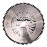 Torquata 305mm fine finish circular saw blade in action, ideal for precise cuts in wood and composites