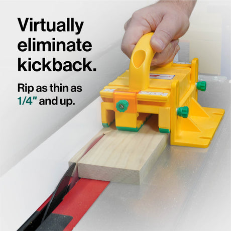 MicroJig GRR-Ripper+ 3D Push Block providing precise woodworking control