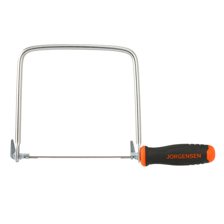 Pony Jorgensen 165mm Coping Saw with 15TPI HSS Blade, ideal for intricate woodworking tasks