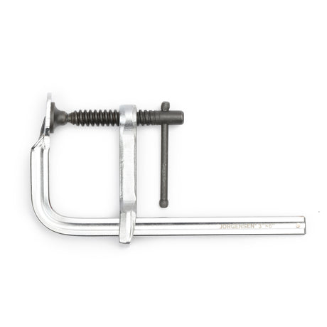 Pony Jorgensen 150mm Heavy Duty Bar Clamps - Drop Forged Steel with Chrome Plating for Superior Rust Resistance