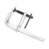 Pony Jorgensen heavy duty bar clamps 150mm - Close-up of chrome plated drop forged steel bar