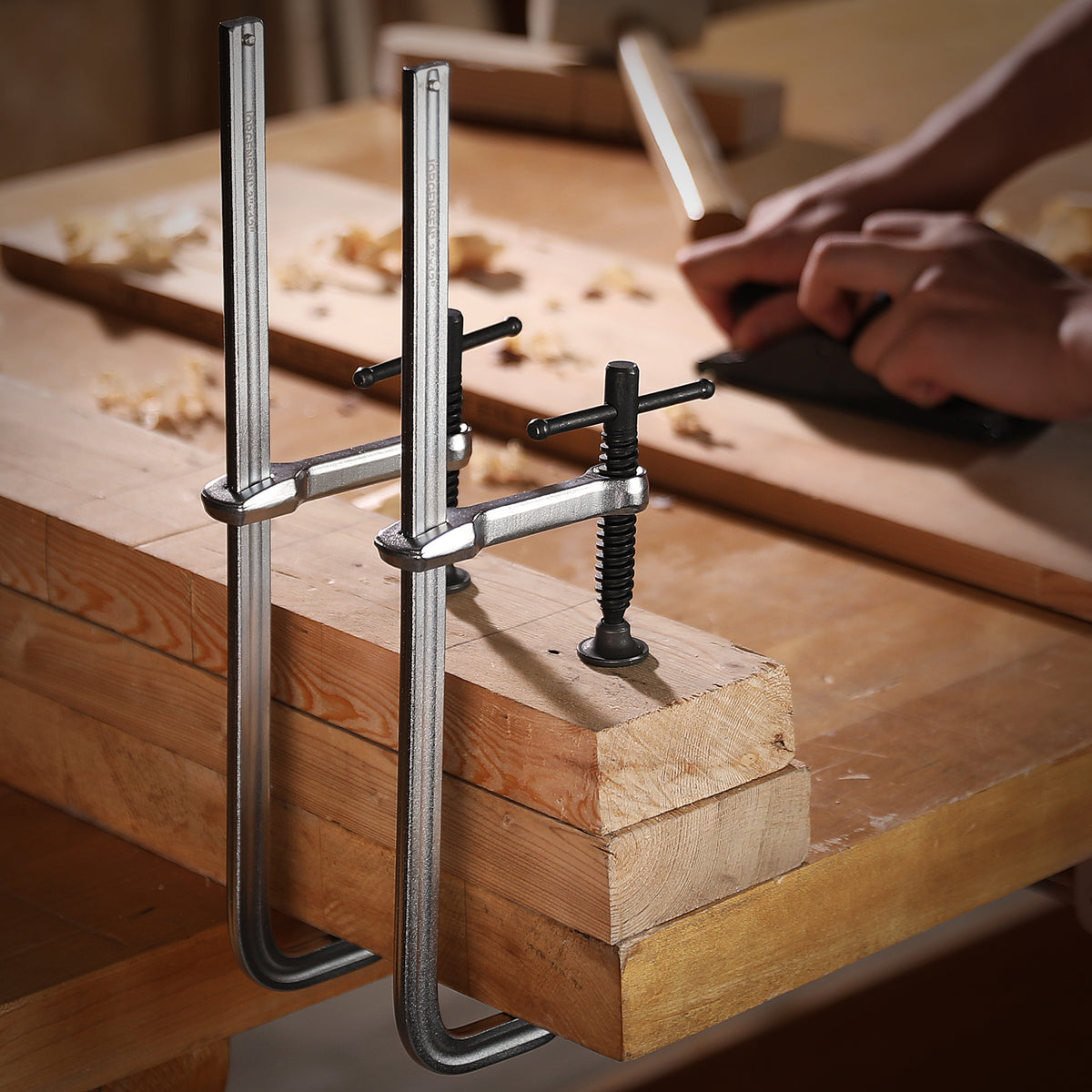 Pony Jorgensen 300mm Drop Forged Bar Clamp in Australian woodwork tools store