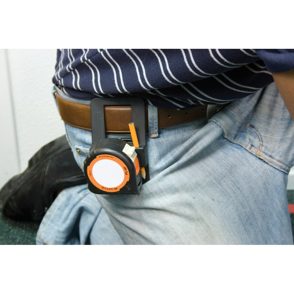 FastCap Measuring Set with FatBoy Pen, Refill Leads & Tape Mount in use