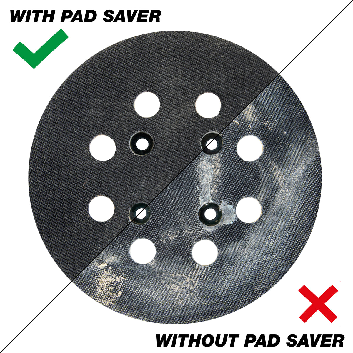 Trend Sander Pad Saver 80 x 133mm Pack of 2