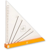 UJK Compact Angle Squares 75 & 125mm stainless steel and aluminium, British-made, precise, versatile woodworking tools