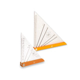 UJK Compact Angle Squares 75 & 125mm Stainless Steel Aluminium set of 2 woodworking tools Australia