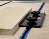 Bow Products Low Profile Clamping Kit in use on a woodworking platform
