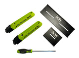 Bow Products Low Profile Clamping Kit in use on a woodworking table