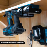 StealthMounts Makita 18V LXT Battery Mounts  Pack of 6 Blue