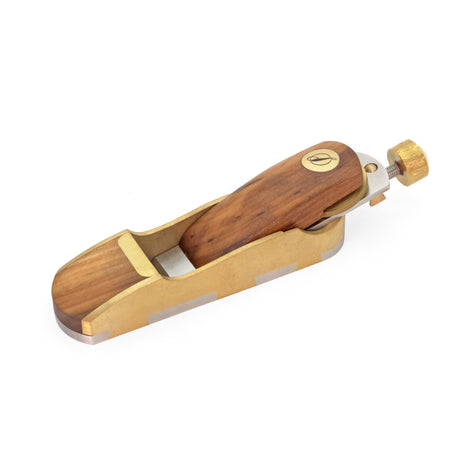 Ironbark Toolworks Infill Block Plane with v2 Adjuster and Mulga Inlay from Australia
