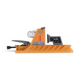 Self-adjusting BORA Tool Auto-Jig for precise pocket hole drilling on benchtop