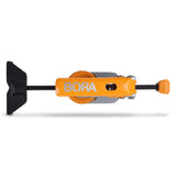 BORA Tool Auto Adjust Inline T-Track Toggle Clamp in use on woodworking project
