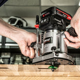 Trend Biscuit Jointer Bit with Bearing Set 4mm x 37.2mm 1/2in Shank