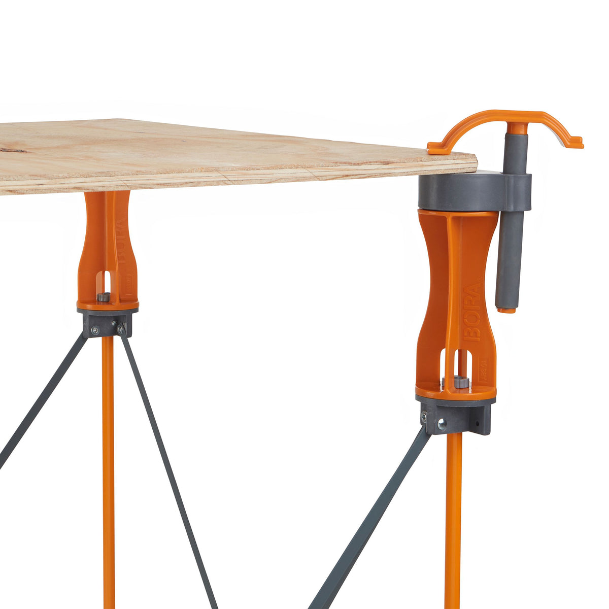 BORA 6in Risers for Centipede Work Stand - Set of 6, customizable height solution for woodworking station