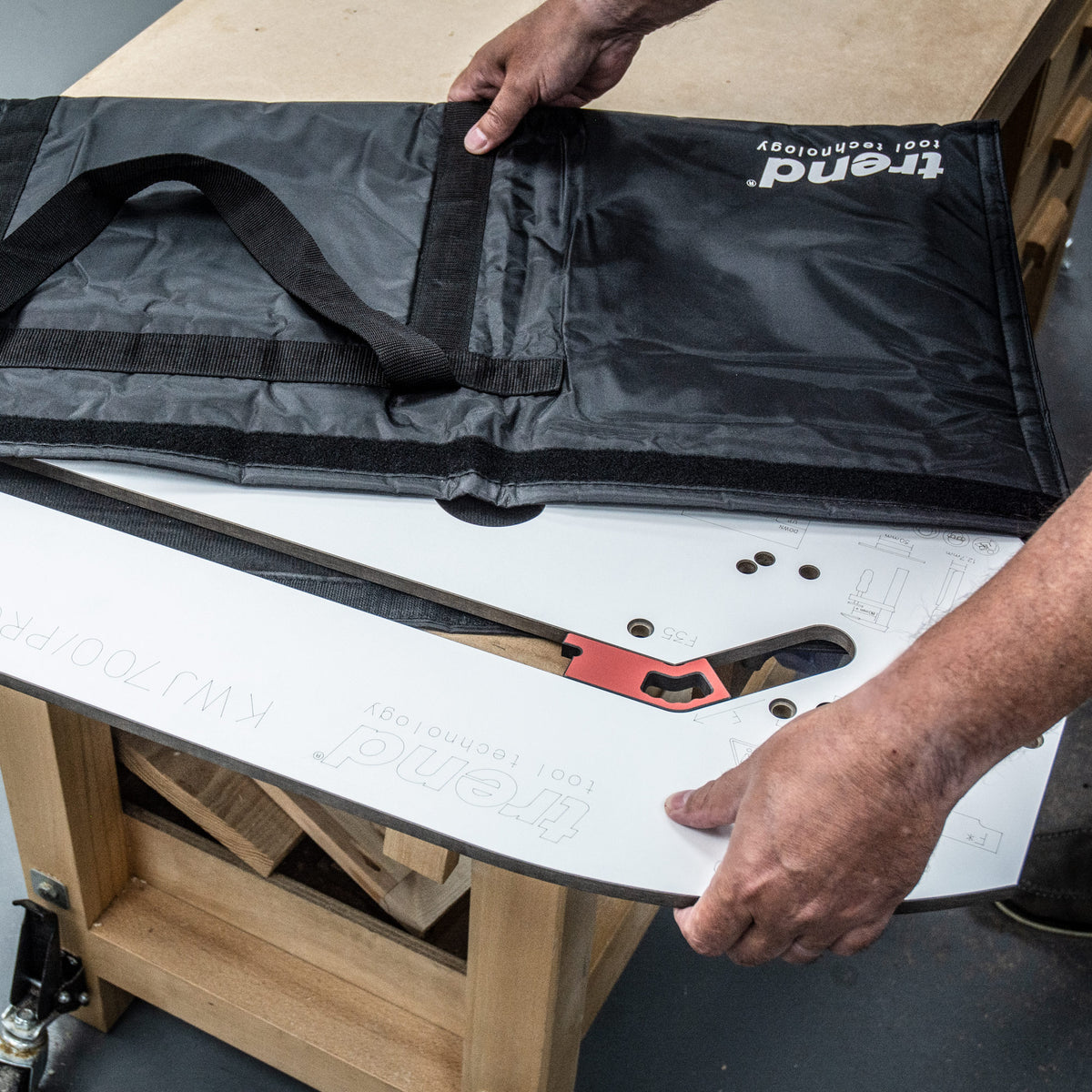 Trend Carry Case for 700-750mm Worktop Jigs Nylon