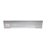 Trend 1/4in Half-Blind Template for 300mm Dovetail Jig - Laser cut zinc plated steel template for creating half-blind dovetails