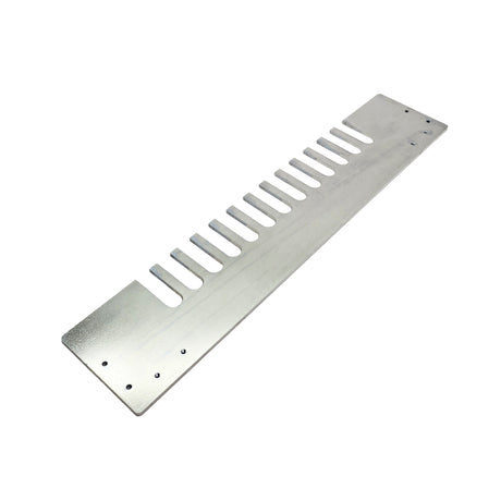 Trend 1/2in Box Joint Template for 300mm Dovetail Jig on wood, suitable for 8-20mm thick material