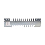 Trend 1/2in Through Dovetail Template for 300mm Dovetail Jig, laser-cut zinc-plated steel for 1/2in through dovetails on 8-17mm thick material