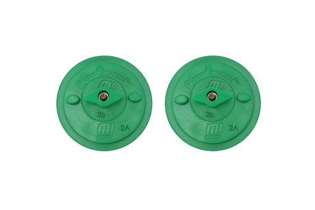 MicroJig MatchFit Ring Clamp 2-Piece Kit - Close-up view of in-line Dovetail Clamp in action