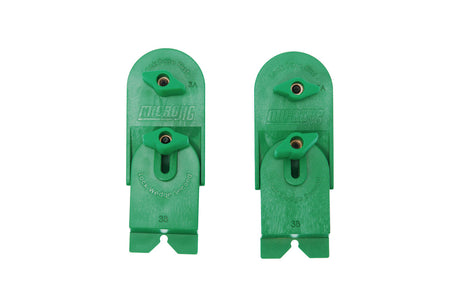 Versatile 360-degree inline dovetail clamps for woodworking precision