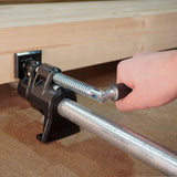 Torquata Double Clutched Pipe Clamp with 3/4in Galvanised Pipe
