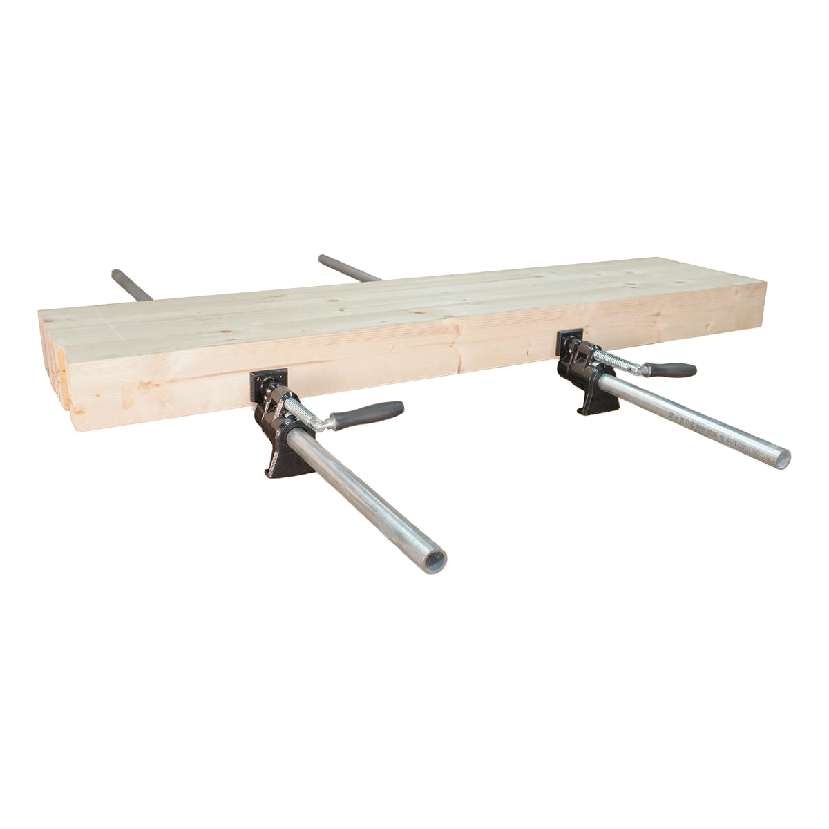 Torquata Double Clutched Pipe Clamp with 3/4in Galvanised Pipe
