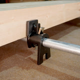 Torquata Heavy Duty Extended Foot Pipe Clamp suits 3/4in Pipe
