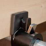 Torquata Heavy Duty Extended Foot Pipe Clamp with 3/4in Galvanised Pipe