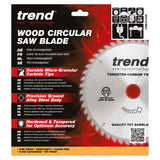 Trend 210mm x 30mm x 48T General Purpose Circular Saw Blade