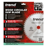 Trend 250mm x 30mm x 24T Ripping Circular Saw Blade