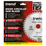 Trend 190mm x 20mm x 60T Fine Cut Off Cordless Mitre Saw Blade