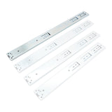 Soft Close Full-Extension Drawer Slides Side Mount 40kg Capacity