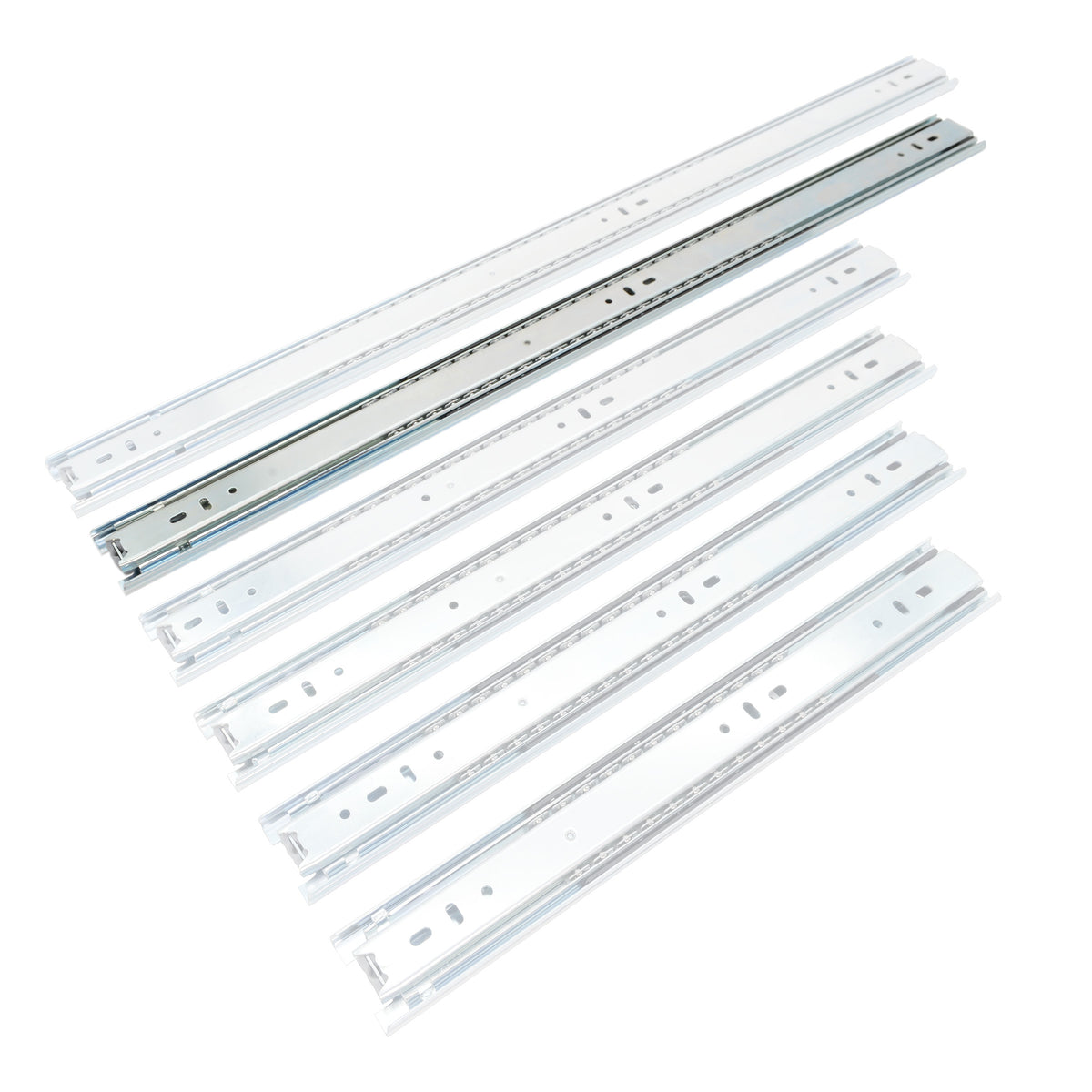 Full-Extension Drawer Slides Side Mount 45kg Capacity