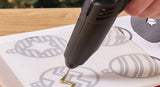 Power Adhesives Knottec Wood Repair Kit application on wooden surface