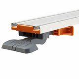 BORA NGX Clamp Edge Saw Guide 2500mm 100in showing the end detail of the edge guide