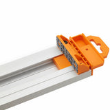 BORA NGX Clamp Edge 2500mm 100in end detail for precise cutting