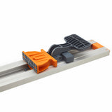 BORA NGX Clamp Edge Saw Guide in use on a long piece of timber