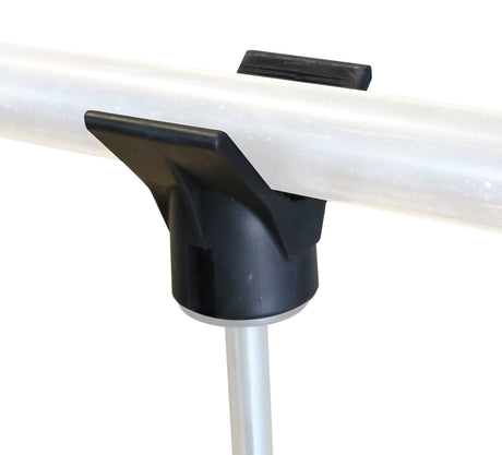 FastCap 3rd Hand Pipe Adapter Support in use with stock for woodworking